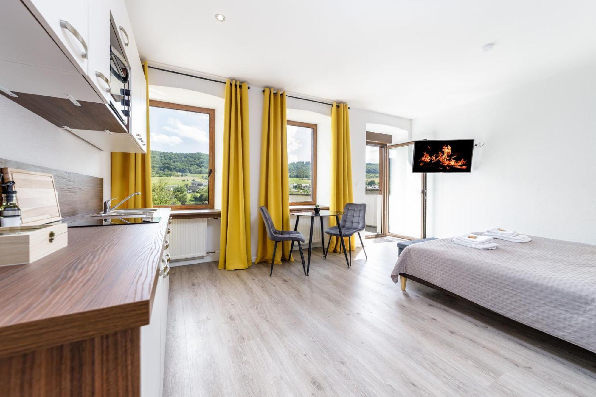 Moselstern Appartements Kinheim Exterior foto