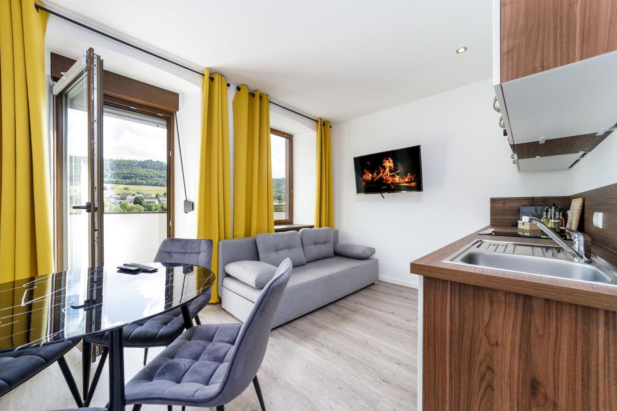 Moselstern Appartements Kinheim Exterior foto